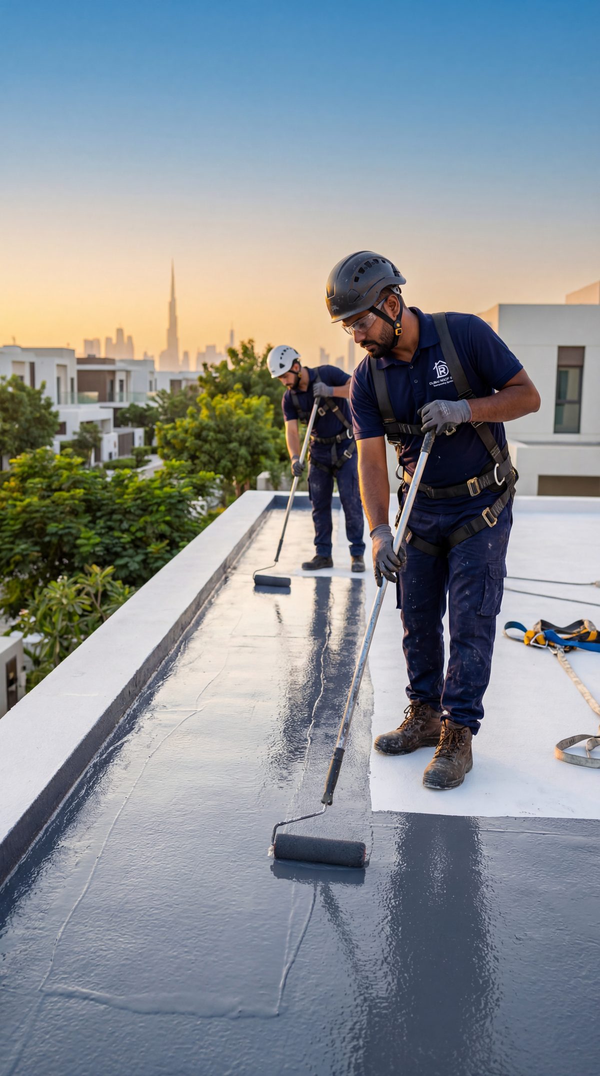 Membrane waterproofing application Dubai